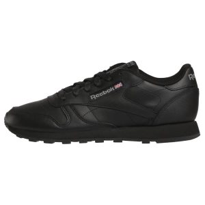 Adidasy Damskie Reebok Classic Leather Czarne PL 43JHIVS